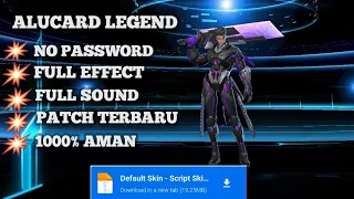 Skript skin Alucard Legend no password | Full Effect Sound • Patch Terbaru.