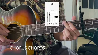 Have You Ever Seen the Rain - CCR // Simple Guitar Chords