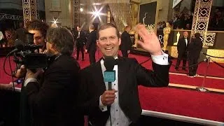 Andy on the Oscar Red Carpet