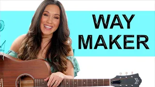 Way Maker EASY Guitar Tutorial with Play Along