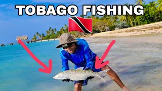 Epic Surf Fishing Adventure | Trinidad and Tobago Fishing 🇹🇹