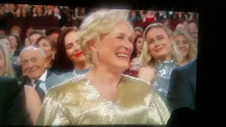 Olivia Colman winning best actress Oscars 2019