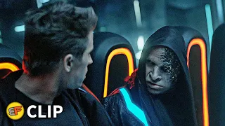 Sam Flynn Enters the Grid Scene | Tron Legacy (2010) IMAX Movie Clip HD 4K