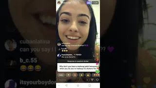 MALU TREVEJO IG LIVE