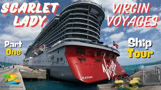 Virgin Voyages Scarlet Lady Ship Tour - Dining, Entertainment, Activities, Scenes of the Ship Part 1