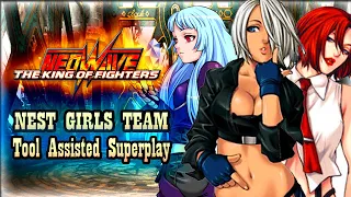 【TAS】THE KING OF FIGHTERS NEOWAVE (PS2) - NEST GIRLS TEAM