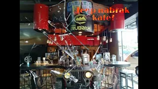 VLOG KULINER KOTA MALANG#28 : HEBOH JEEP WILLYS NYOSOR MASUK CAFE RUBATH (HAAUSSS KALEE YAA..WKWKWK)