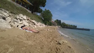 SPLIT CROATIA BEACH WALK 4K SUMMER VIBES 2023