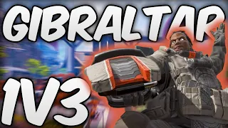 SICK GIBRALTAR CLUTCH GAMEPLAY | High kill game with Gibraltar in Apex Legends