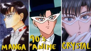 The Difference Between Tuxedo Mask: 90s Anime vs. Manga/Sailor Moon Crystal