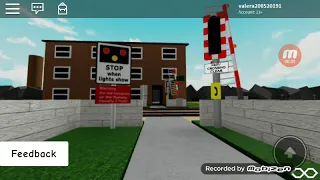 Roblox level crossing Manor way foot LC