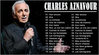 Charles Aznavour Les Plus Grands Succès 2024 - The Best Of Charles Aznavour 2024