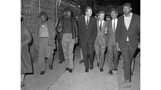 Mayor Lindsay Walks the Streets of Harlem