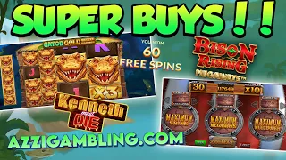 SUPER BUYS!! MAX VIKINGS UNLOADED & 60 SPINS GATOR GOLD!😱🫣🎰
