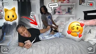 CASUALLY FLASH!NG MY “KITTY”🐱 TO SEE HIS REACTION😲🥵 *i gave her💆🏽‍♂️👈🏽*