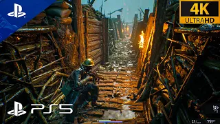 Photo Realistic WW1 Game Trench Tales NEW 6 Minutes Exclusive Gameplay (Unreal Engine 5 4K 60FPS)