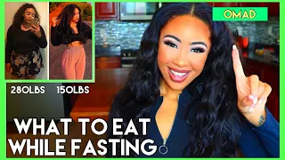 WHAT TO EAT WHILE EATING OMAD (ONE MEAL A DAY) | What I ATE When Intermittent Fasting | Rosa Charice