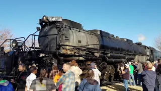 Big Boy 4014 Steam Locomotive from Limon to Strasburg Colorado