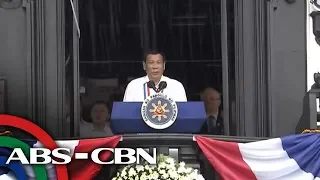 TV Patrol: Talumpati ni Duterte para sa Independence Day, binulabog ng protesta