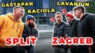 ZAGREPČANI POGAĐAJU SPLITSKE RIJEČI | Renato, Ridziy, Hale, Sikrt i Š