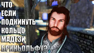 Что Будет Если Кольцо Мадези Подкинуть БРИНЬОЛЬФУ? Skyrim