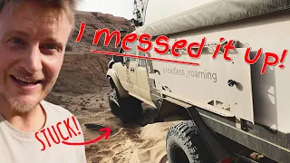 Mistakes Were Made - The First Time I Get Stuck In Sahara Desert | Overlanding Africa - ep21