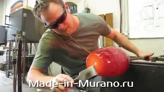 Ваза из муранского стекла Murano glass Made in Murano