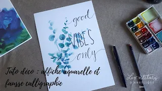 Comment écrire en "fausse" calligraphie