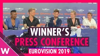 Duncan Laurence Eurovision 2019 winner's press conference