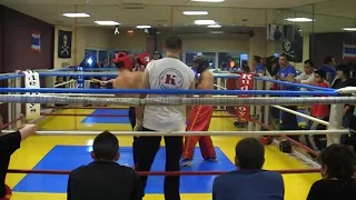 FERMIN RODRIGUEZ "EL TIGRE"DIJOUX VS KIKE REYESFULL CONTAC ARROYOMOLINOS(MADRID) 2ºASALTO