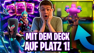 🏆🥇WIR SIND PLATZ 1 DER WELT! DIESES DECK IST EINFACH LEGENDÄR! Clash Royale deutsch/german