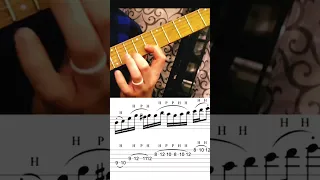 Allan Holdsworth Am7 Guitar Lick Line From K2 Legato Dorian Chromatic Lesson #music #guitarist