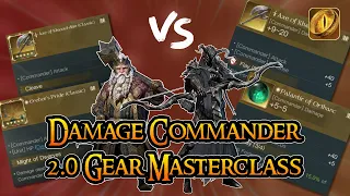 How to GEAR Your Damage Commanders in 2.0 Masterclass | LOTR - Rise to War