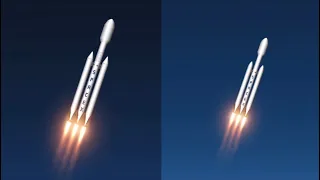 Spaceflight Simulator Falcon Heavy Remake (+Blueprint)