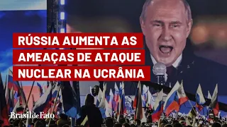 Guerra na Ucrânia: Rússia aumenta as ameaças de ataque nuclear