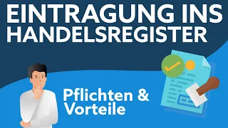 So funktioniert die #Eintragung ins #Handelsregister - Einfach erklärt!