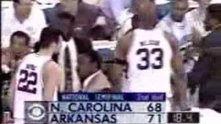 Arkansas - UNC 1995 (Final Minute)