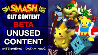 Beta Unused Content of Super Smash Bros (N64) | Super Smash Bros Cut Content