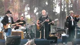 Merle Haggard and Kris Kristofferson "Okie From Muskogee" at Hardly Strictly Bluegrass.