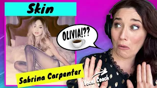 Singing Teacher Reacts Sabrina Carpenter - Skin | WOW! She was...