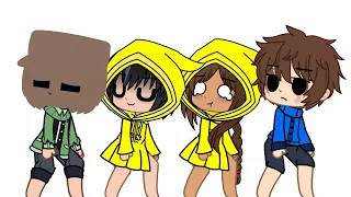 Let's Dance For Awhile Meme || Ft. Little Nightmares Kids || Gacha Club/Little Nightmares 2