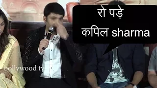 kapil sharma crying talking about sunil grover and Shahrukh Khan