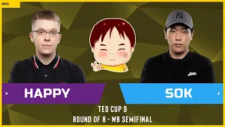 WC3 - TeD Cup 9 - WB Semifinal: [UD] Happy vs. Sok [HU] (Ro8 - Group B)