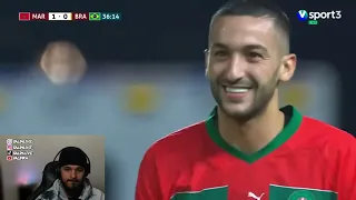 Brazil vs Morocco 1-2 - All Goals & Highlights - 2023 |reaction|