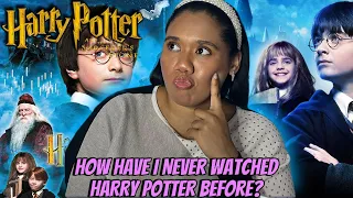 I Watched *HARRY POTTER AND THE SORCERER'S STONE* For The First Time!Reaction
