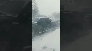 Winds and snow in Ohio. #blizzard #weather  #storm