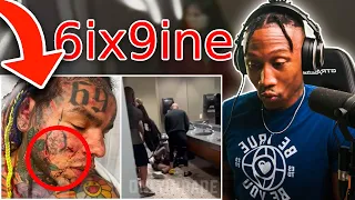 6ix9ine Was Jumped In Gym [REACTION!!!]