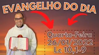 EVANGELHO DO DIA – 26/01/2022 - HOMILIA DIÁRIA – LITURGIA DE HOJE - EVANGELHO DE HOJE -PADRE GUSTAVO