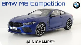 REVIEW: MiniChamps 1:18 BMW M8 Competition - Frozen Marina Bay Blue