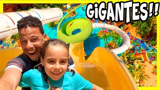 Nos TIRAMOS del TOBOGÁN GIGANTE y PASA ESTO!! 24 HORAS en un PARQUE ACUÁTICO Magic Tropical Splash